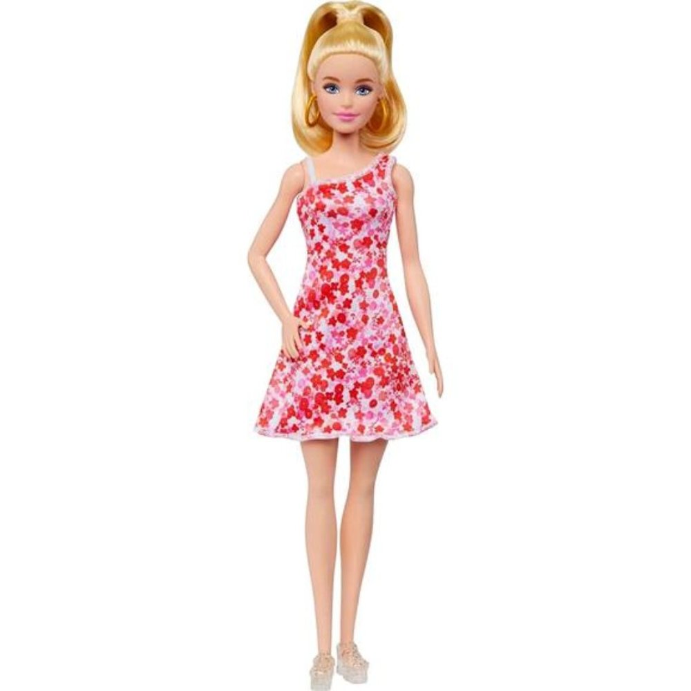 Barbie Doll with Blond Ponytail, Cute Gift for Girls